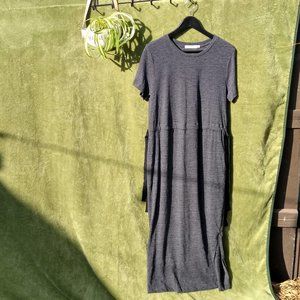 Lush Grey Maxi Dress Size M